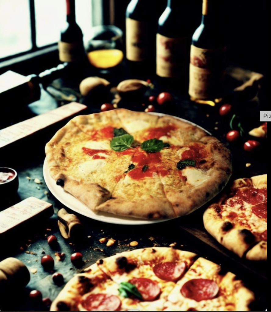 Complimentary Garlic Focaccia with Any Two Pizzas