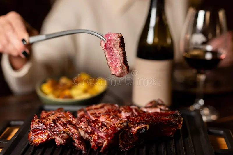 Complimentary Glass of Wine with Any Steak Entrée